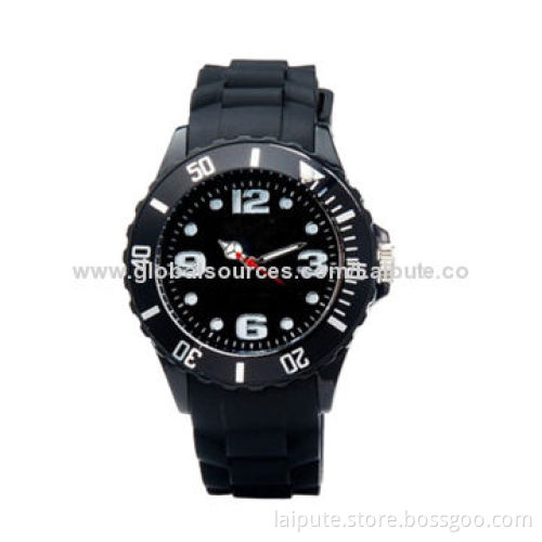 Women's Round Dial Analog Display Stylish Wristwatch with Adjustable Strap, Available in BlackNew